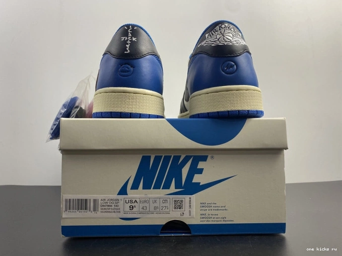 Cheap DM7866-140 Low x Jordan 1 Design Travis x Air Fragment Scott Retro 0715